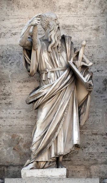 Saint Paul Apostle Porta Del Popolo Rome Italy — Stock Photo, Image