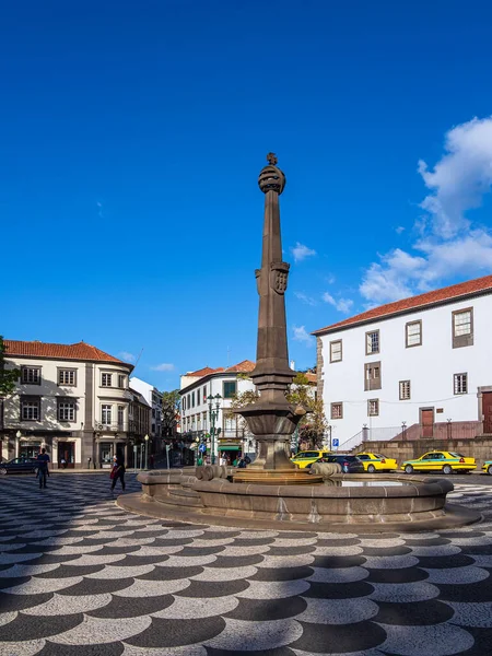 Uitzicht Historische Gebouwen Funchal Het Eiland Madeira Portugal — Stockfoto