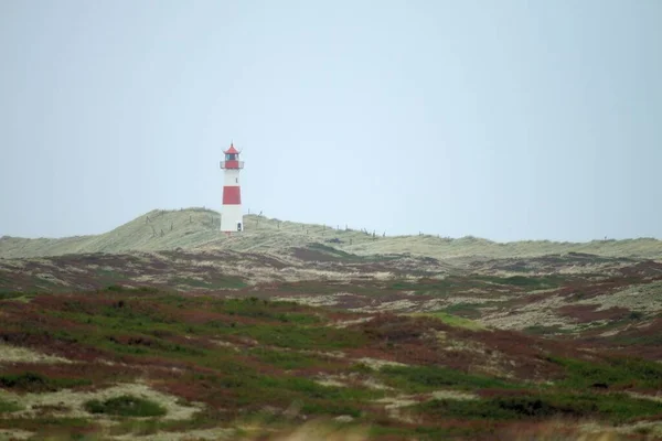 Photo Montre Phare Sur Île Sylt — Photo