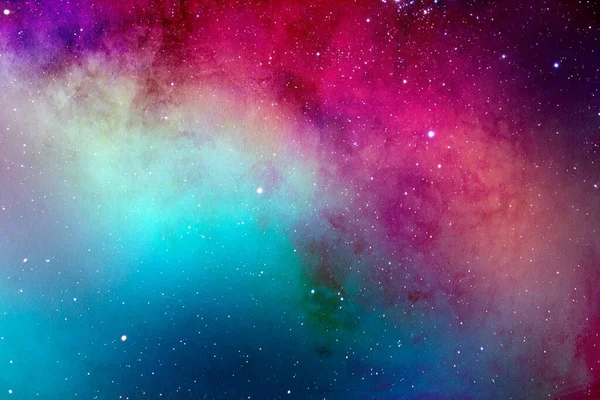 Fondo Espacial Abstracto Con Estrellas Nebulosa —  Fotos de Stock
