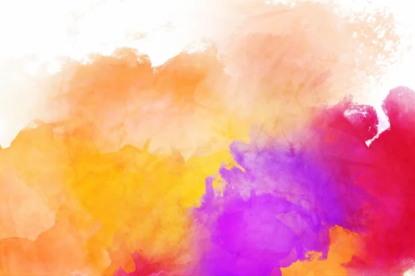 Abstract Colorful Watercolor Background — Stock Photo, Image