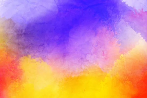 Colorful Watercolor Texture Background Modern Art — Stock Photo, Image