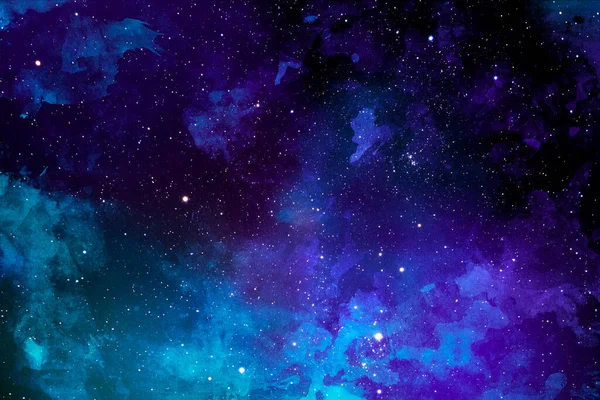 Όμορφο Νεφέλωμα Ένα Βαθύ Διάστημα Στοιχεία Αυτής Της Εικόνας Που — Φωτογραφία Αρχείου