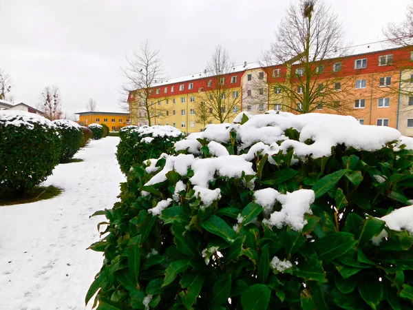 Sveç Teki Stockholm Şehri Manzarası — Stok fotoğraf