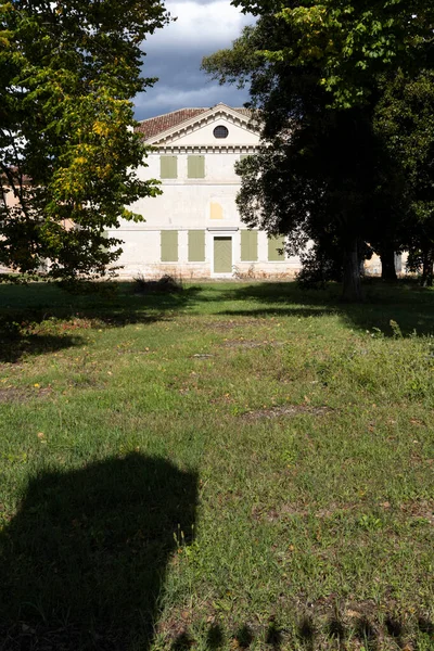ユネスコのサイト ヴェネト地方 北イタリアのCessarto近くのVilla Zeno イタリアのルネサンス建築家アンドレア パッラーディオによって設計された最も東の別荘 — ストック写真