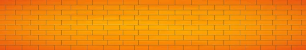 Реалистичная Задняя Стена Новый Желтый Кирпич Векторная Иллюстрация — стоковое фото