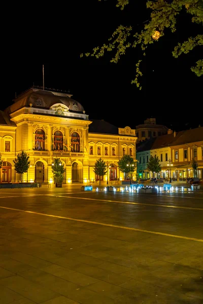 Srail Eyaletinin Başkentinin Gece Manzarası — Stok fotoğraf