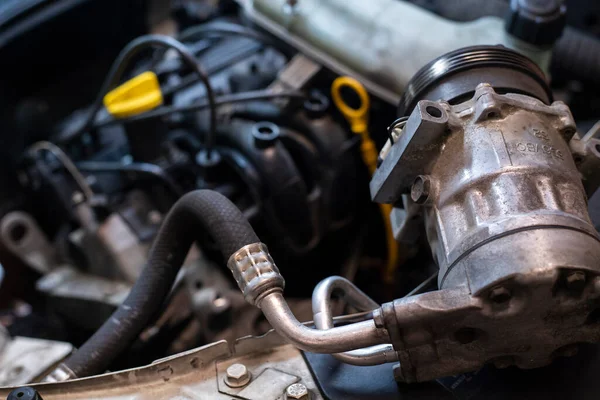 Motor Carro Manutenção Reparação Peças Máquina — Fotografia de Stock