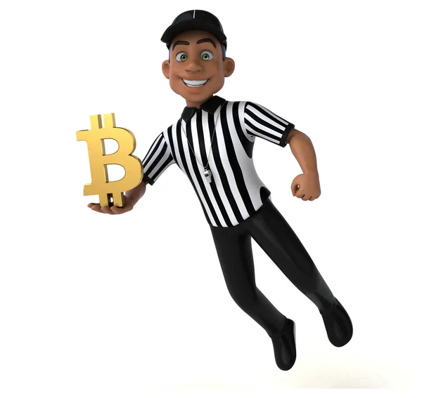 Lustige Cartoon Figur Mit Dollarzeichen — Stockfoto