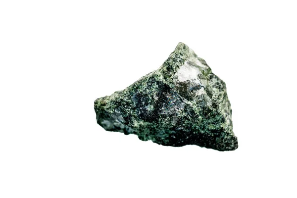 Diopside Białym Tle — Zdjęcie stockowe