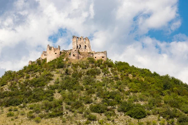 Ruins Fortress Ancient City Most Beautiful Sky — Stock Photo, Image