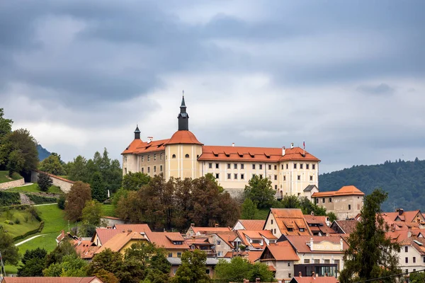 Blick Auf Die Altstadt Von Cesky Krumlov Tschechische Republik — Stockfoto