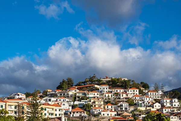Вид Город Фуншал Острове Мэдисон Португалия — стоковое фото