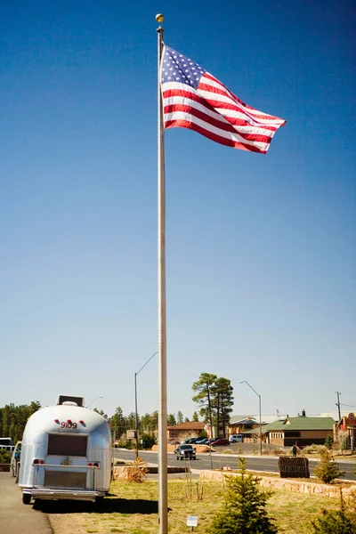 Vlag Van Staat Van Verenigde Staten Van Amerika — Stockfoto