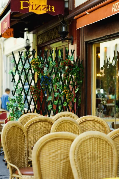 Tables Chaises Café Dans Restaurant — Photo