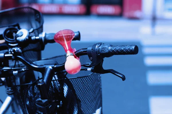 Bicycle Parked Street — Stock Photo, Image