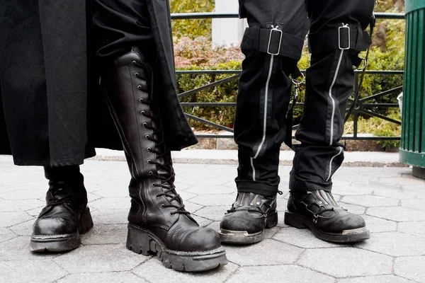 Man Met Een Pistool Straat — Stockfoto