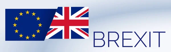 Sortie Britannique Brexit Union Européenne Illustration Vectorielle — Photo