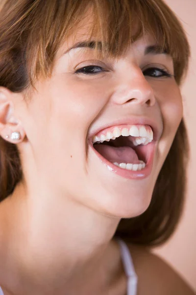 Portrait Beautiful Young Woman — Stock Photo, Image