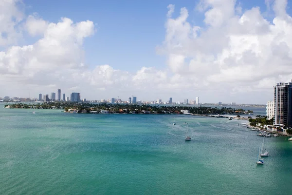 Utsikt Över Staden Miami Florida — Stockfoto