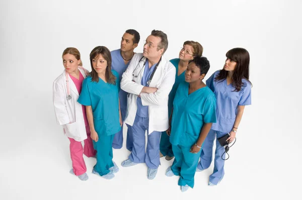 Gruppe Von Ärzten Und Krankenschwestern Krankenhaus — Stockfoto