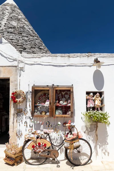 Trulli Houses Alberobello Unesco Site Apulia Region Italy — Stock Photo, Image