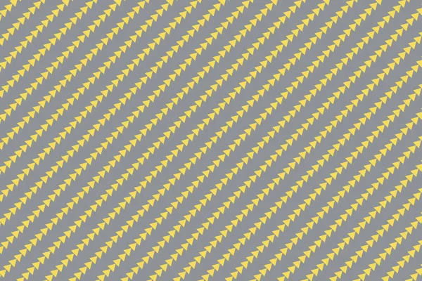 Motif Flèche Jaune Éclairant Sur Couleur Gris Ultime Fond Abstrait — Photo