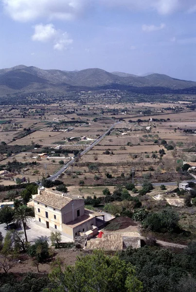 Θέα Της Πόλης Της Μπαρτσελόνα — Φωτογραφία Αρχείου