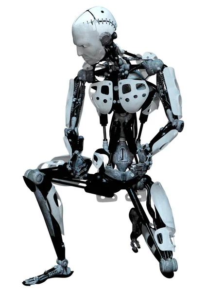 Bild Eines Roboters — Stockfoto