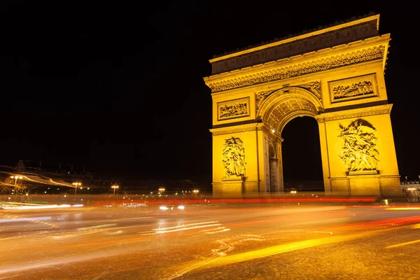 法国巴黎的胜利之弧 — 图库照片