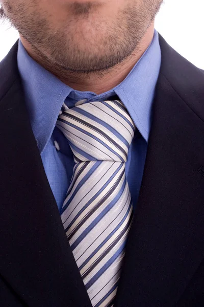 Close Businessman Suit — Stock Photo, Image