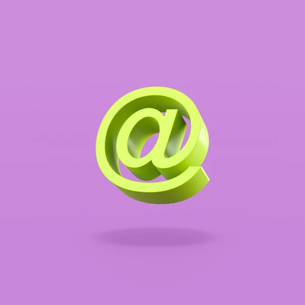 Ícone Símbolo Email Ilustração Vetorial — Fotografia de Stock