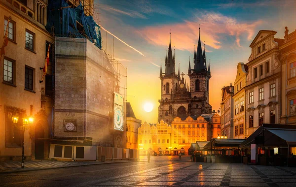 Prag Czech Cumhuriyeti Eylül 2018 Wroclaw Şehrinin Eski Kenti — Stok fotoğraf