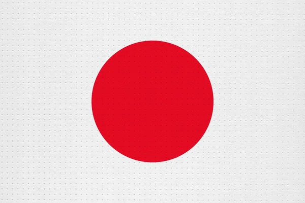 Bandera Japón Ilustración Vectorial — Foto de Stock