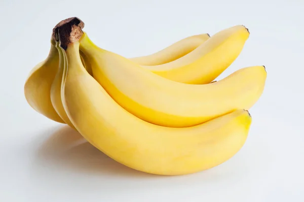 Bunch Bananas White Background — Stock Photo, Image