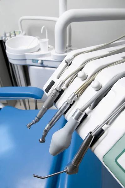 Herramientas Instrumentos Dentales Consultorio Del Dentista — Foto de Stock