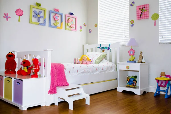 Chambre Enfants Avec Jouets Bougies — Photo