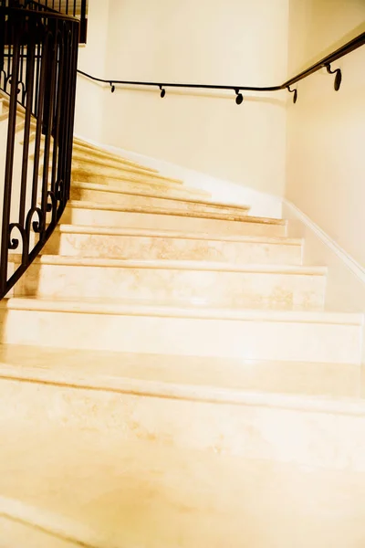 Chambre Vide Avec Escalier Escalier Bois — Photo