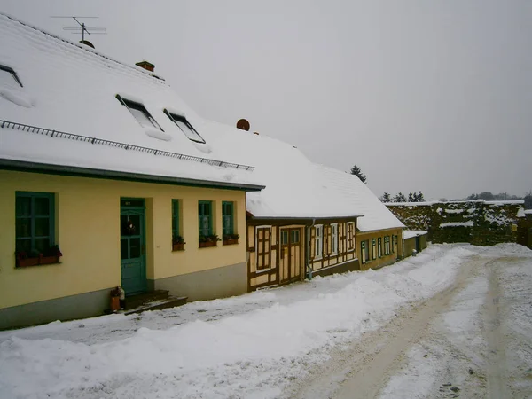 Das Alte Haus Dorf — Stockfoto