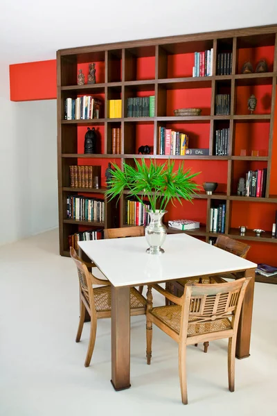 Modern Interieur Van Een Kamer Met Een Boek — Stockfoto