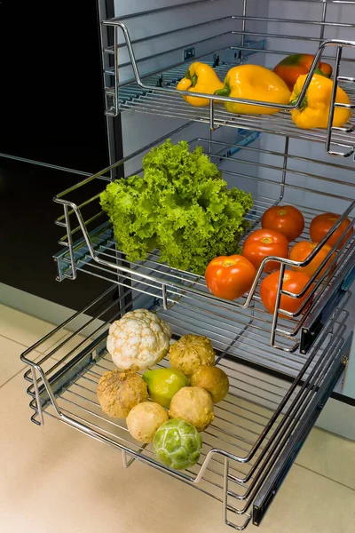 Warzywa Owoce Kuchni — Zdjęcie stockowe