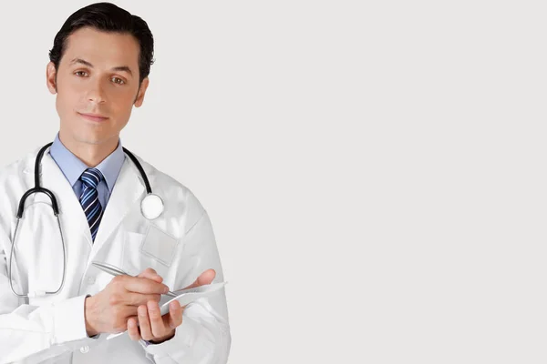 Portrait Young Doctor Stethoscope — Stock Photo, Image