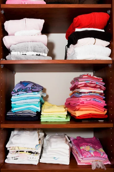 Stack Clothes Store — Stock Photo, Image