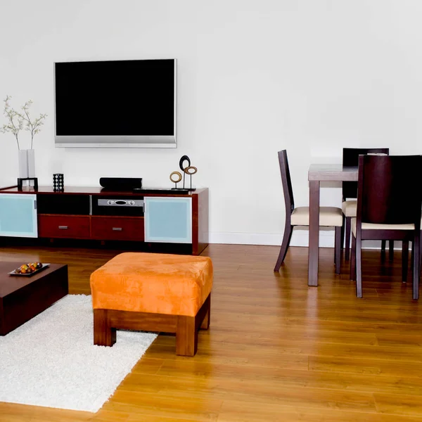 Ruang Tamu Modern Dengan Sofa Dan Kursi — Stok Foto