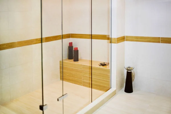 현대식 욕실의 — 스톡 사진