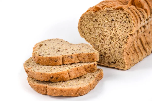 Ketogeen Gesneden Brood Met Laag Koolhydraten Gemaakt Van Havermout Kokosmeel — Stockfoto