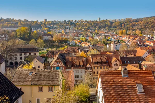 Nuremberg Şehrinin Havadan Görünüşü Almanya — Stok fotoğraf