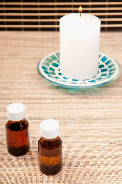 Spa Behandeling Aromatherapie Ontspanning Concept — Stockfoto