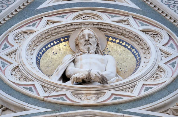 Christ Bound Portal Cattedrale Santa Maria Del Fiore Florença Itália — Fotografia de Stock