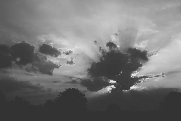 Hermosas Nubes Cielo — Foto de Stock